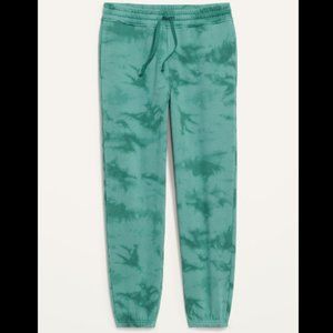 Old Navy UNISEX Green Tie Dye Track Pants